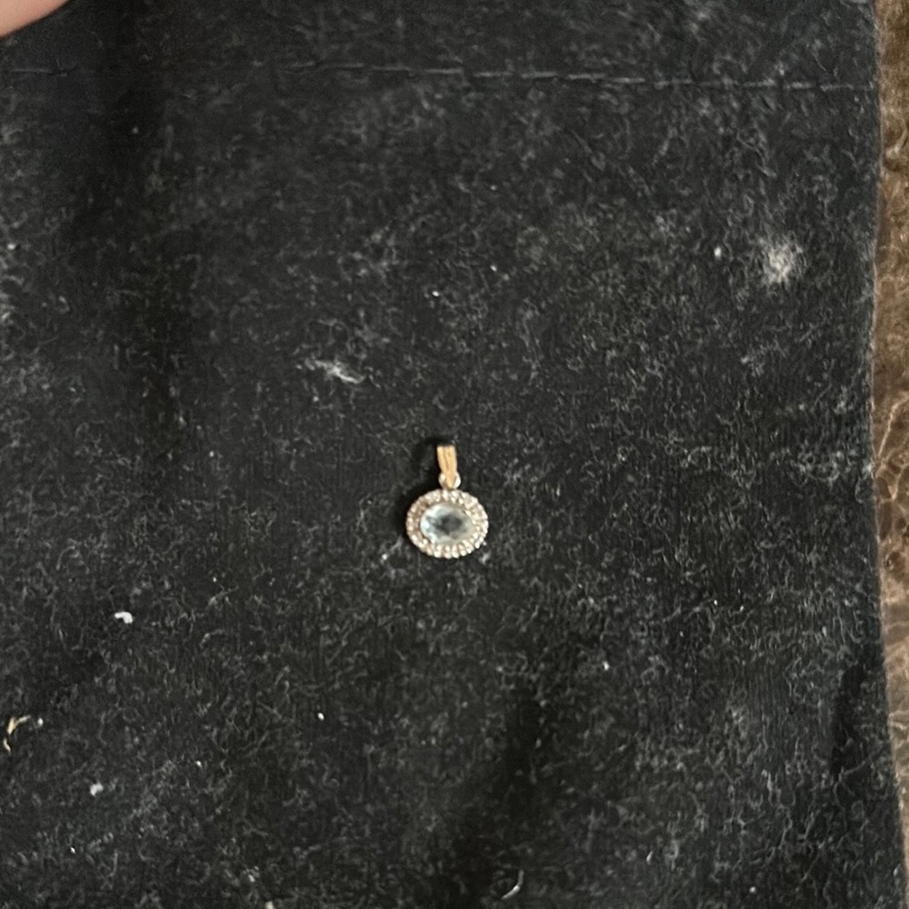 Elegant Gold and Silver Pendant